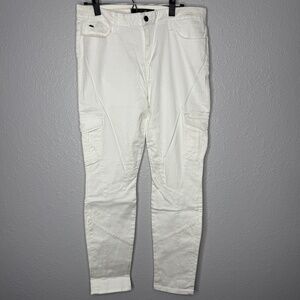 Women's Joe's White cargo skinny jeans pants